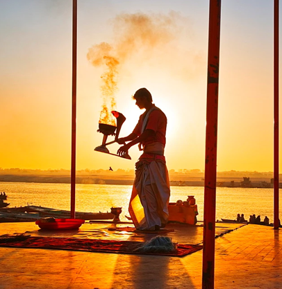 Morning Ganga Aarti